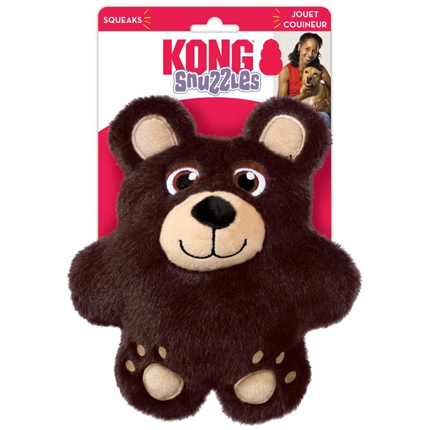 Игрушка для собак KONG® Snuzzles Bear - фото 6327