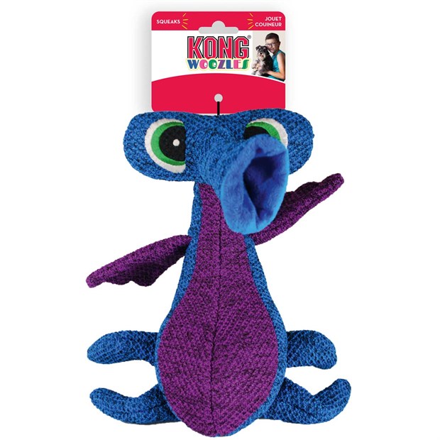 Toy Dog KONG Woozles Blue M игрушка для собак - фото 6443