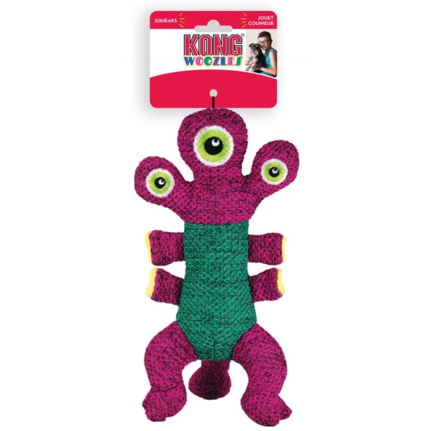 Toy Dog KONG Woozles Pink M игрушка для собак - фото 6446