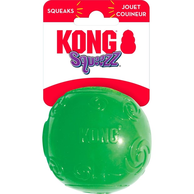 201374 Dog toy KONG® Squeezz® Ball  7,5 cm Игрушка для собак - фото 6830