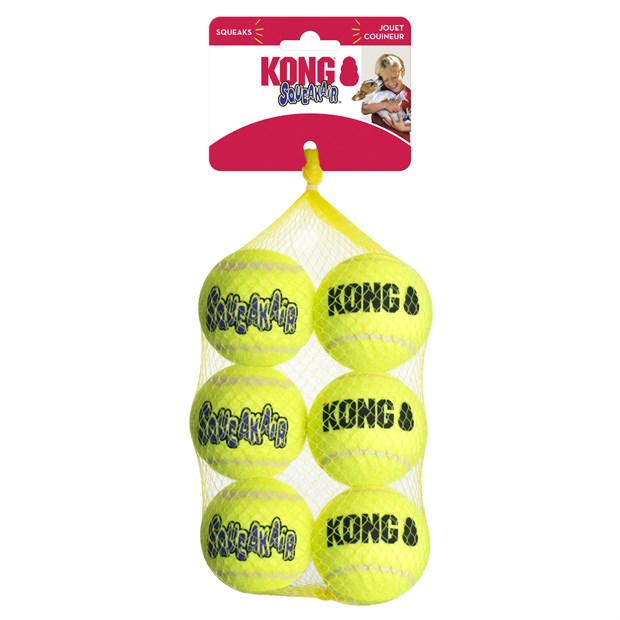 KONG SqueakAir Balls 6 шт. 256613 - фото 8296
