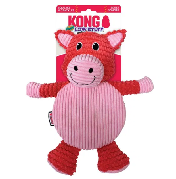 KONG Low Stuff Crackle Tummiez Pig 258601 - фото 8361