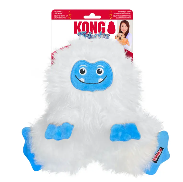 KONG HOLIDAY FRIZZLES YETI 259805 - фото 8384
