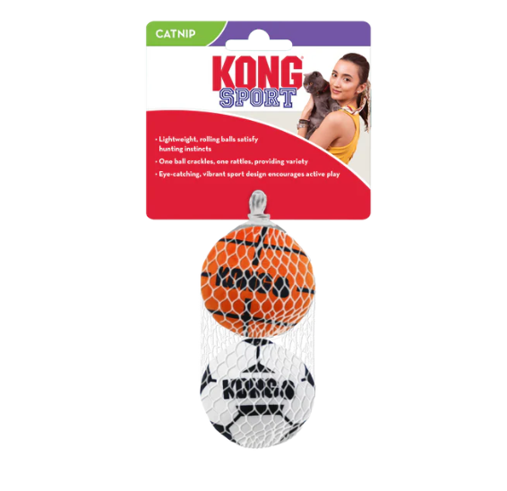 KONG Cat Sport Balls 2шт. 260234 - фото 8426