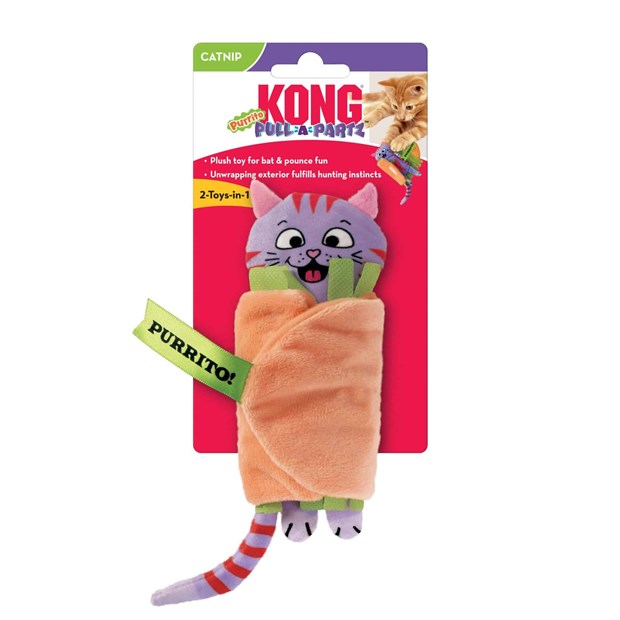 KONG Pull-A-Partz Purrito 258646 - фото 8434