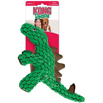 Toy Dog KONG Dynos Stegos Green S игрушка для собак