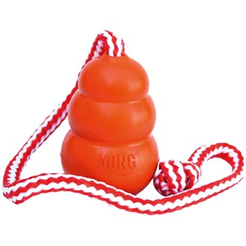 Игрушка для собак, Toy Dog KONG Aqua with rope