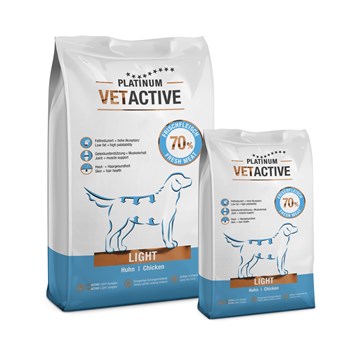 Platinum Vetactive Light для собак с избыточчным весом -  Домашняя птица и рис
