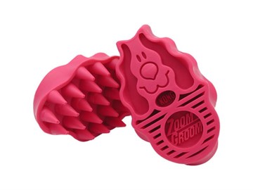 KONG ZoomGroom Raspberry 230933