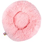 BED1PINK Лежанка-пуфик для животных "Пончик розовый" - фото 6792