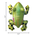 201332 Toy Dog KONG Shields Tropics Frog, игрушка для собак - фото 6825
